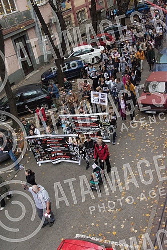 A No Back protest was held in Nis, which is part of a joint struggle for all animals throughout Serbia, for the absolute implementation of the Animal Welfare Law and the Veterinary Law without changing the laws and strategies, for the humane solution