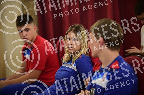 On the occasion of organizing the World Wrestling Championship, a press conference was held in the Old Palace.Povodom organizovanja Svetskog prvenstva u rvanju, u Starom dvoru odrzana je konferencija za medije.