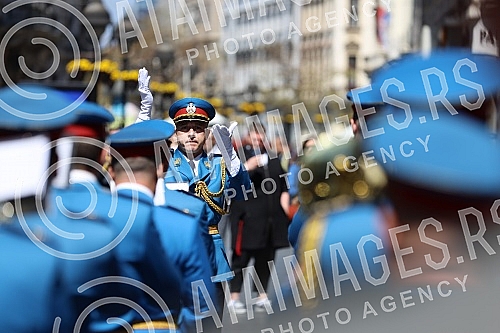 As a gift to the citizens, on the occasion of the Serbian Army Day, the Representative Orchestra of the Guard and the Art Ensemble of the Ministry of Defense As a gift to the citizens, on the occasion of the Serbian Army Day, the Representative Orchestra of the Guard and the Art Ensemble of the Ministry of Defense