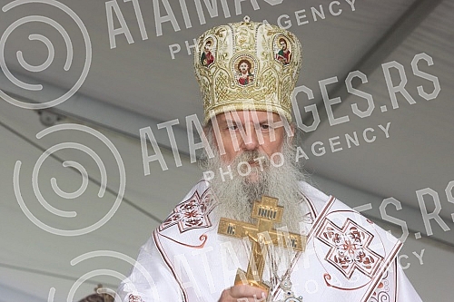 His Holiness Serbian Patriarch Mr. Porfirije led the liturgy in Jasenovac, in the monastery of St. John the Baptist, and this event is traditionally organized by the Eparchy of the Slavonic SPC under the name His Holiness Serbian Patriarch Mr. Porfirije led the liturgy in Jasenovac, in the monastery of St. John the Baptist, and this event is traditionally organized by the Eparchy of the Slavonic SPC under the name