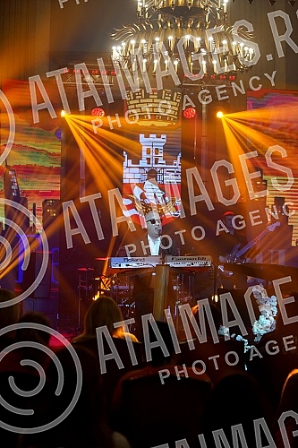 Sasa Matica concert on the occasion of Women's Day from the Belgrade City Assembly.Koncert Sase Matica povodm Dana zena iz Skupstine grada Beograda. 