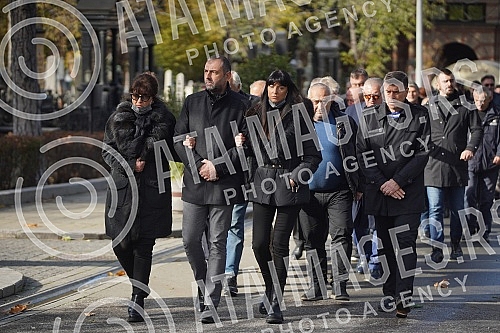 Funeral of Miroslav Popovic, President of the Serbian Professional Boxing Federation held at the New Cemetery - In the Alley of Merited Citizens.
Sahrana Miroslava Popovic, predsednik Srpske profi boks federacije odrzana na Novom groblju - U Aleji za Funeral of Miroslav Popovic, President of the Serbian Professional Boxing Federation held at the New Cemetery - In the Alley of Merited Citizens.
Sahrana Miroslava Popovic, predsednik Srpske profi boks federacije odrzana na Novom groblju - U Aleji za