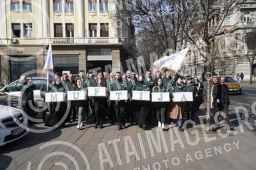 The Party of Justice and Reconciliation handed over the list for the parliamentary elections to the MUFTI'S TAX - Party of Justice and Reconciliation - Usame Zukorlic and certified statements of voters who support her at the seat of the Republic Elec