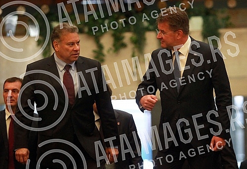 The director of the Office for Kosovo and Metohija of the Government of the Republic of Serbia, Petar Petkovic, met with the EU's special representative for dialogue between Belgrade and Pristina, Miroslav Lajcak, and the deputy assistant secretary f