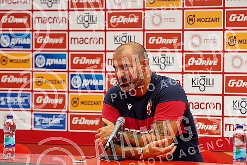 A press conference on the occasion of the match of the 1st round of the Serbian Super League, between Red Star and Vojvodina, was held in the Media Center of the 