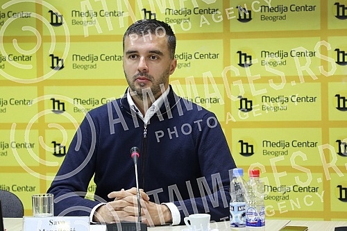 Press conference of the Initiative Kreni - Promeni on Amendments to the Law on Referendum and People's Initiative.Konferencija za novinare Inicijative Kreni - Promeni o izmenama Zakona o referendumu i narodnoj inicijativi.