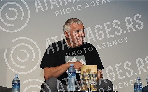 The promotion of the first novel by the famous Slovenian singer-songwriter Zoran Predin 