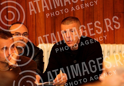 Sastanak u Skupstini grada Beograda Vanje Udovicica, ministra omladine i sporta Republike Srbije i Antidoping Agencije Srbije sa predstavnicima granskih saveza kako bi ih upoznali sa njihovim obavezama koje proisticu iz novog Zakona o sprecavanju dop