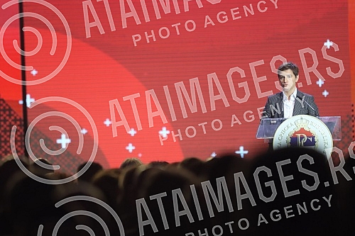 The ceremonial academy marking the Day of the Republika Srpska was held in the Borik Sports Hall in Banja Luka.
Svecana akademija povodom obelezavanja Dana Republike Srpske odrzana je u Sportskoj dvorani Borik u Banjaluci. The ceremonial academy marking the Day of the Republika Srpska was held in the Borik Sports Hall in Banja Luka.
Svecana akademija povodom obelezavanja Dana Republike Srpske odrzana je u Sportskoj dvorani Borik u Banjaluci.