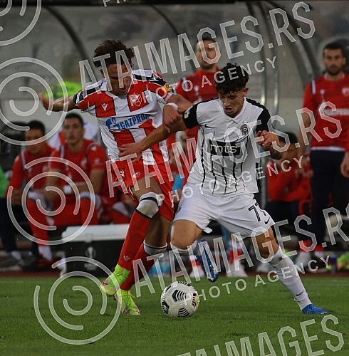 The match of the ninth round of the Linglong Tire Super League of Serbia between FK Partizan and FK Crvena zvezda was played at the Partizan stadium.Utakmica devetog  kola Linglong Tire Super liga Srbije izmedju FK Partizan i FK Crvena zvezda odigr