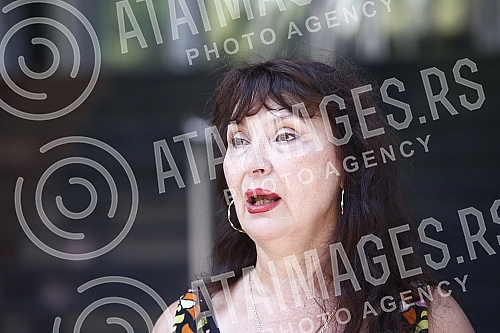 Activists of the European Green Party and the 