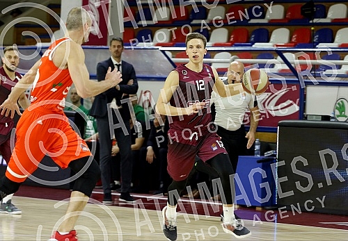 ABA League, 18th round FMP vs Cedevita Olimpija (Slovenia) held in FMP hall.18 kolo ABA lige izmedju KK FMP i KK Cedevita Olimpija odigrana u hali FMP.