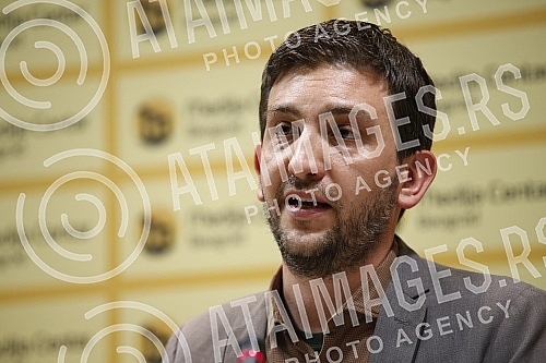 The press conference of the Coalition We Must, at which the program for labor and social rights was presented.
Konferencija za novinare Koalicije Moramo na kojoj je predstavljen program za rad i socijalna prava. The press conference of the Coalition We Must, at which the program for labor and social rights was presented.
Konferencija za novinare Koalicije Moramo na kojoj je predstavljen program za rad i socijalna prava.