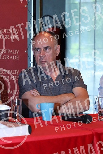 A press conference was held at the National Theater on the occasion of the announcement of the premiere of Leo Tolstoy's play 