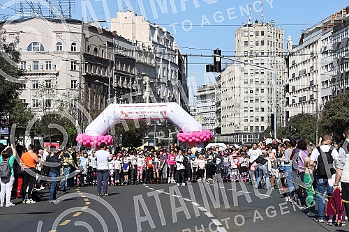 Belgrade roller skating plus, organized by the Belgrade Roller skating Association, under the auspices of the Secretariat for Sports and Youth and the Secretariat for Education and Child Protection of the City of Belgrade, was held in the center of B