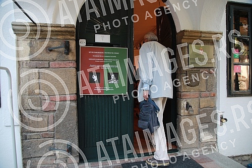 The Deputy Prime Minister of the Republic of Serbia and Minister of Culture and Information Maja Gojkovic opened the exhibition 