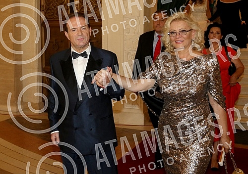 Wedding of familly Karic held in Temple of St Sava.Crkveno vencanje clanova porodice Karic u Hramu Svetog Save.