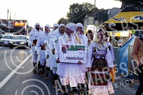 The festival in honor of roast - Pecenjijada in Stopanja..Festival u slavu pecenja - Pecenjijada u Stopanji.