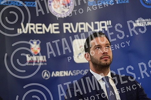 On the occasion of organizing the World Wrestling Championship, a press conference was held in the Old Palace.Povodom organizovanja Svetskog prvenstva u rvanju, u Starom dvoru odrzana je konferencija za medije. 
