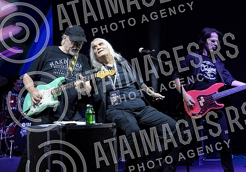 Concert of Riblja corba held on Summer stage in Nis (Niska fortress).Koncert Riblje corbe na niskoj tvrdjavi - Letnja bina.
