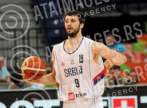 First day of FIBA Olympic Qualifying Tournament 2016 held in Kombank arena - Group A - Serbia vs Puerto Rico.Prvi dan Olimpijskog kvalifikacionog turnira za Olimpijske igre u Riu 2016 odrzan u Kombank areni - Group A - Srbija vs Puerto Rico.