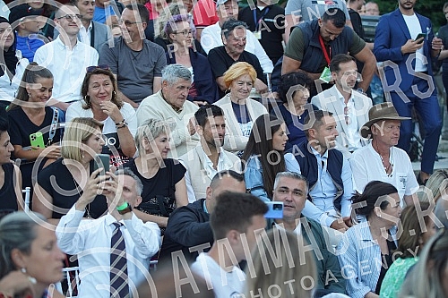 Ceremonial opening of the tennis complex in the Ravne 2 Archaeological and Tourist Park in Visoko.Svecano otvaranje teniskog kompleksa u Arheolosko-turistickom parku Ravne 2 u Visokom.