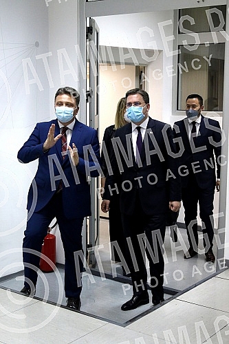 Presentation of the new e-Consulate electronic service project in the Office for IT and eGovernment.Predstavljanje novog projekta elektronske usluge e-Konzulat u Kancelariji za IT i eUpravu