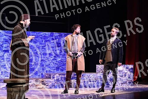 The premiere of the play 