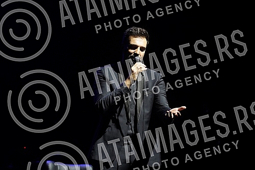 Musical play by Ivan Bosiljcic - Our evening held in Kombank hall.Muzicka predstava Ivana Bosiljcica - Nase vece odrzana u Kombank dvorani.