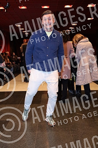 The premiere of the play The premiere of the play