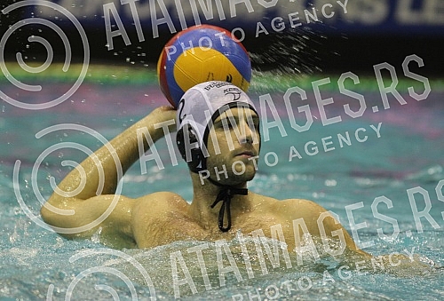 Utakmica osmog (8.) kola Regionalne Triglav Lige u vaterpolu odigrana na bazenu SRC Banjica izmedju VK Partizan Raiffeisen (Beograd/Srbija) i PVK Jadran Carine (Herceg Novi/Montenegro).