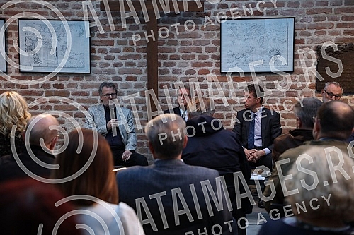 On the long day of the Danube Fest art festival, held at the Nebojsa Tower in the Lower Town of Kalemegdan, a promotion of the book On the long day of the Danube Fest art festival, held at the Nebojsa Tower in the Lower Town of Kalemegdan, a promotion of the book