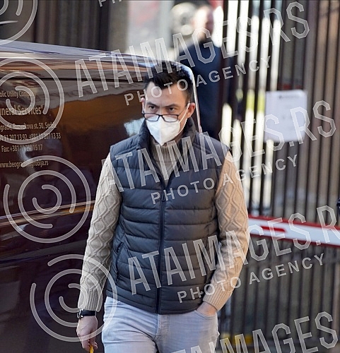 Burial of composer and conductor Vojkan Borisavljevic in the Alley of merited xitizens at the New cemetery.Sahrana kompozitora i dirigenta Vojkana Borisavljevica  u Aleji zasluznih gradjana na Novom groblju.