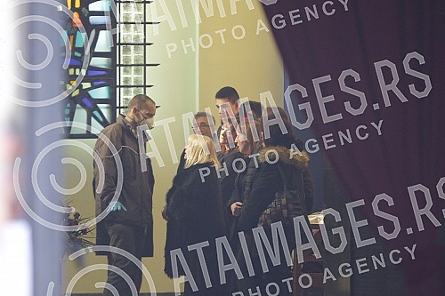 Funeral - cremation of actor Desimir Stanojevic held at the New Cemetery.Sahrana - kremacija glumca Desimira Stanojevica odrzana na Novom groblju.