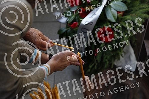 Lawyers protest against the disputed positions of the Supreme Court of Cassation (SCC) regarding the costs of processing bank loans and collecting insurance premiums.Protest advokata zbog spornih stavova Vrhovnog kasacionog suda (VKS) u vezi sa sa 