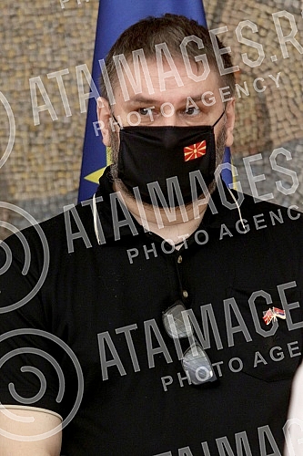 The Ministry of Human and Minority Rights and Social Dialogue and the German Organization for International Cooperation (GIZ) held a press conference at the Palace of Serbia to discuss a vaccination campaign in the languages of national minorities.