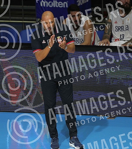 Basketball match, in the second round of qualifications for the 2019 World Championship between Serbia and Estonia, was played in the hall 