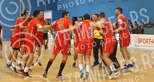 Utakmica SUper Kup-a Srbije u Rukometu odigrana u Arandjelovcu - SC Sumadija izmedju RK Vojvodina (Novi Sad) i RK Spartak (Subotica). 