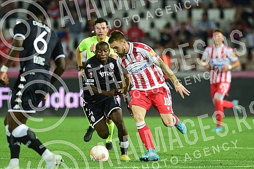 The match of the first round of the Europa League group stage between FC Crvena Zvezda and FC Monaco was played at the Rajko Mitic stadium.Utakmica prvog kola grupne faze Lige Evrope izmedju FK Crvena zvezda i FK Monako odigrana je na stadion Rajko