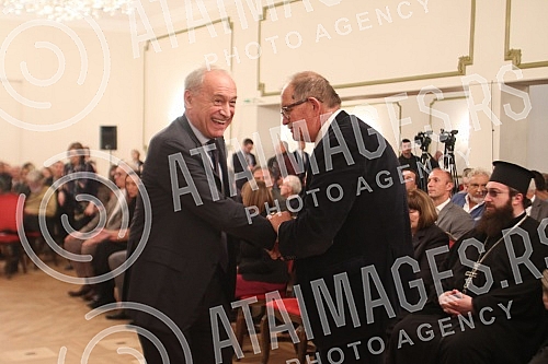 The promotion of the book set 