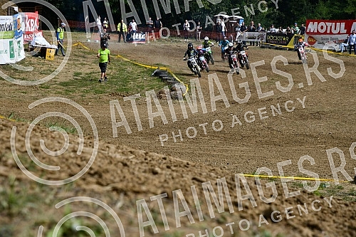 A motocross competition was held at the MX Park Tresnjari track in Kraljevo.Na stazi MX park Tresnjari u Kraljevu odrzano je takmicenje u moto krosu.