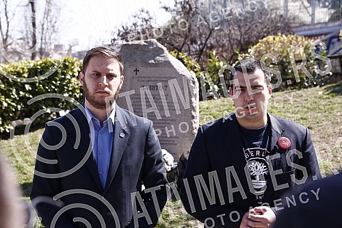 Members of New Party and 1 in 5 million laid wreaths at the Members of New Party and 1 in 5 million laid wreaths at the