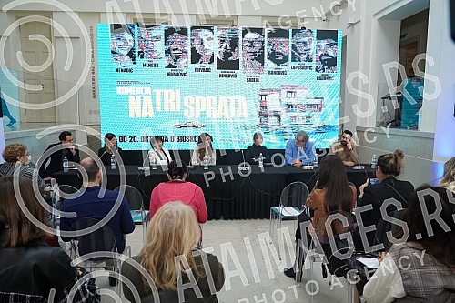 The press conference on the occasion of the Belgrade premiere of the film 
