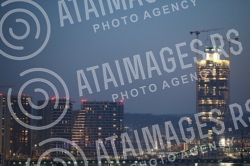 View of Belgrade during the first day of the weekend in which, according to the decision of the Government of Serbia from Friday at 21.00 to Monday at 06.00 in Serbia can only work grocery stores, some service activities (tailor, glass cutter, carpen