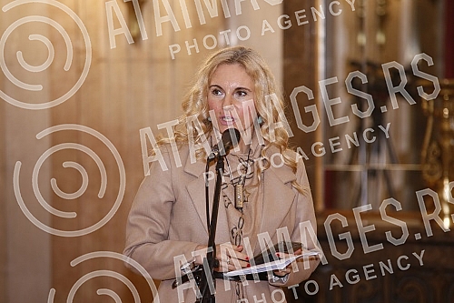 Solemn session of the Belgrade City Assembly at which representatives of the commissions for the City of Belgrade Award - Despot Stefan Lazarevic announced the decisions of the commissions on the winners for 2021 for achievements in nineteen differen