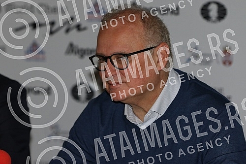 The Chess Federation of Serbia organized a gathering with the media at the Crowne Plaza Hotel on the occasion of the signing of the Agreement on the organization of the FIDE Grand Prix tournament in Belgrade, which will be held from February 28 to Ma