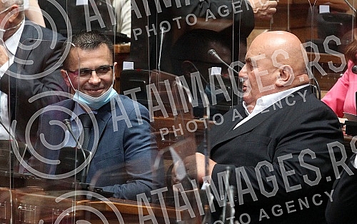 The fifth special session of the National Assembly of the Republic of Serbia, on whose agenda was the Report on the work of the Office for Kosovo and Metohija (in the period from May 2019 to June 2021) submitted by the Government and the Report on th