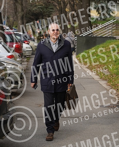 The lawyers of the accused Zoran Bastovanovic are coming to the Special Court in the case of 