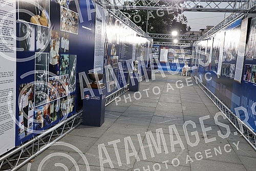 On the occasion of the Olympic qualifying tournament on the Republic Square, the exhibition Paths of Our Basketball lasts until Sunday, July 4, and various, interesting activations have been organized in which you can win prizes. Povodom olimpijsko