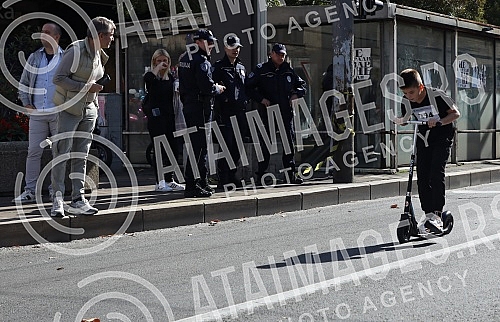 Belgrade roller skating plus, organized by the Belgrade Roller skating Association, under the auspices of the Secretariat for Sports and Youth and the Secretariat for Education and Child Protection of the City of Belgrade, was held in the center of B
